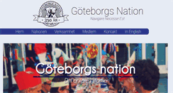 Desktop Screenshot of goteborgsnation.se